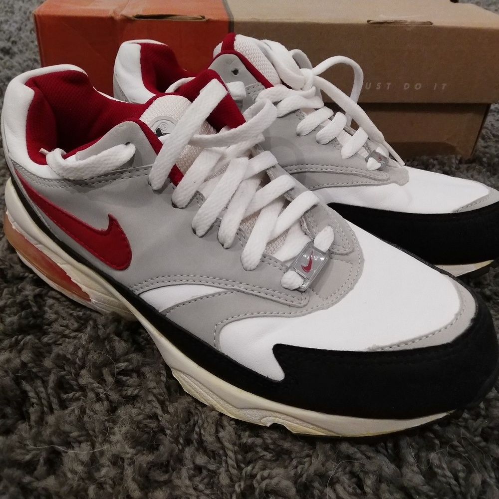 nike air burst leather B, new, vintage